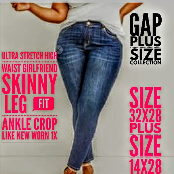 GAP Denim - GAP Jeans Size 32/14X28 Ultra Stretch Skinny G.F.